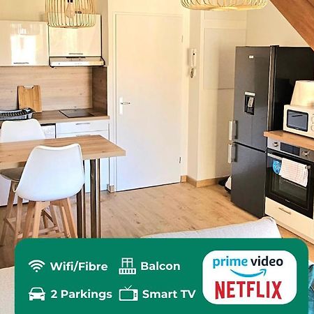 T3 Duplex Thonon Centre - Parking - Gare - Thermes Thonon-les-Bains Exterior foto