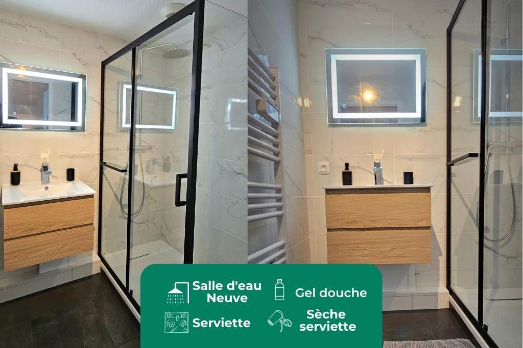 T3 Duplex Thonon Centre - Parking - Gare - Thermes Thonon-les-Bains Exterior foto